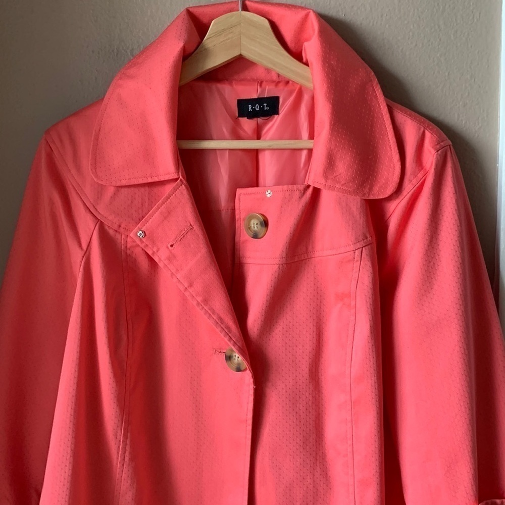 RQT Coral 3/4 Sleeve Swing Jacket